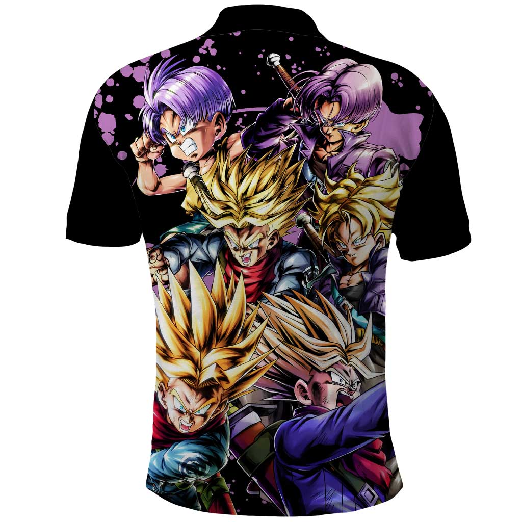 Trunks - Dragon Ball Z Polo Shirt Anime Style