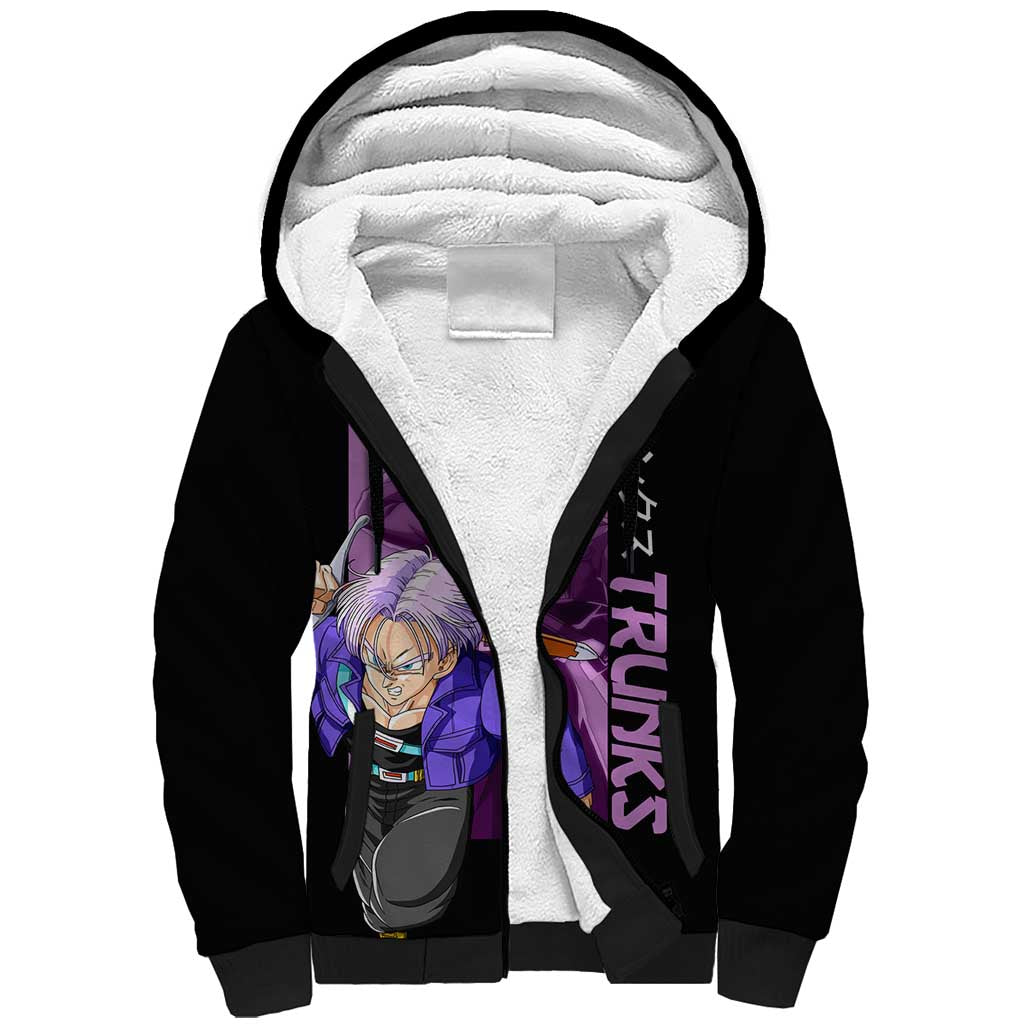 Trunks - Dragon Ball Z Sherpa Hoodie Anime Style