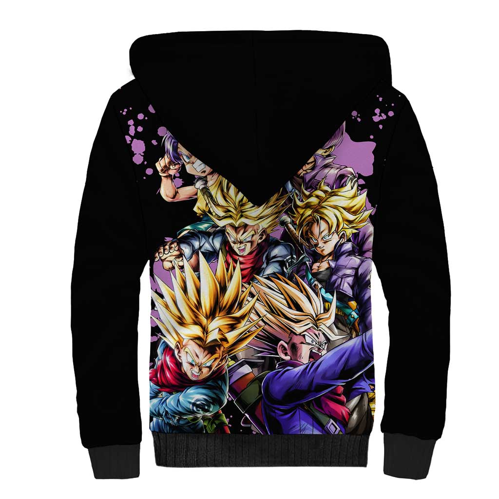 Trunks - Dragon Ball Z Sherpa Hoodie Anime Style