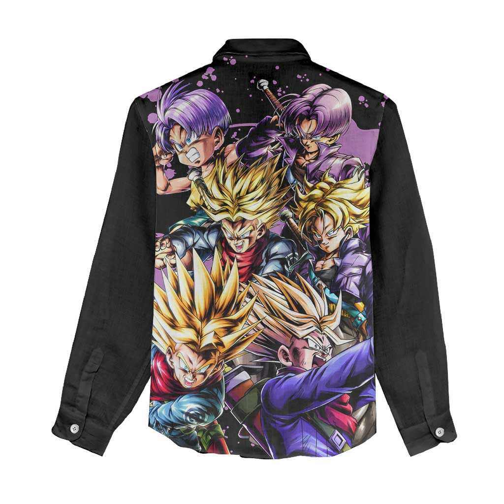 Trunks - Dragon Ball Z Women Casual Shirt Anime Style