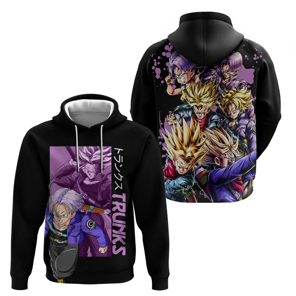 Trunks - Dragon Ball Z Zip Hoodie Anime Style