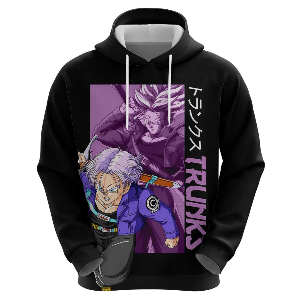 Trunks - Dragon Ball Z Zip Hoodie Anime Style