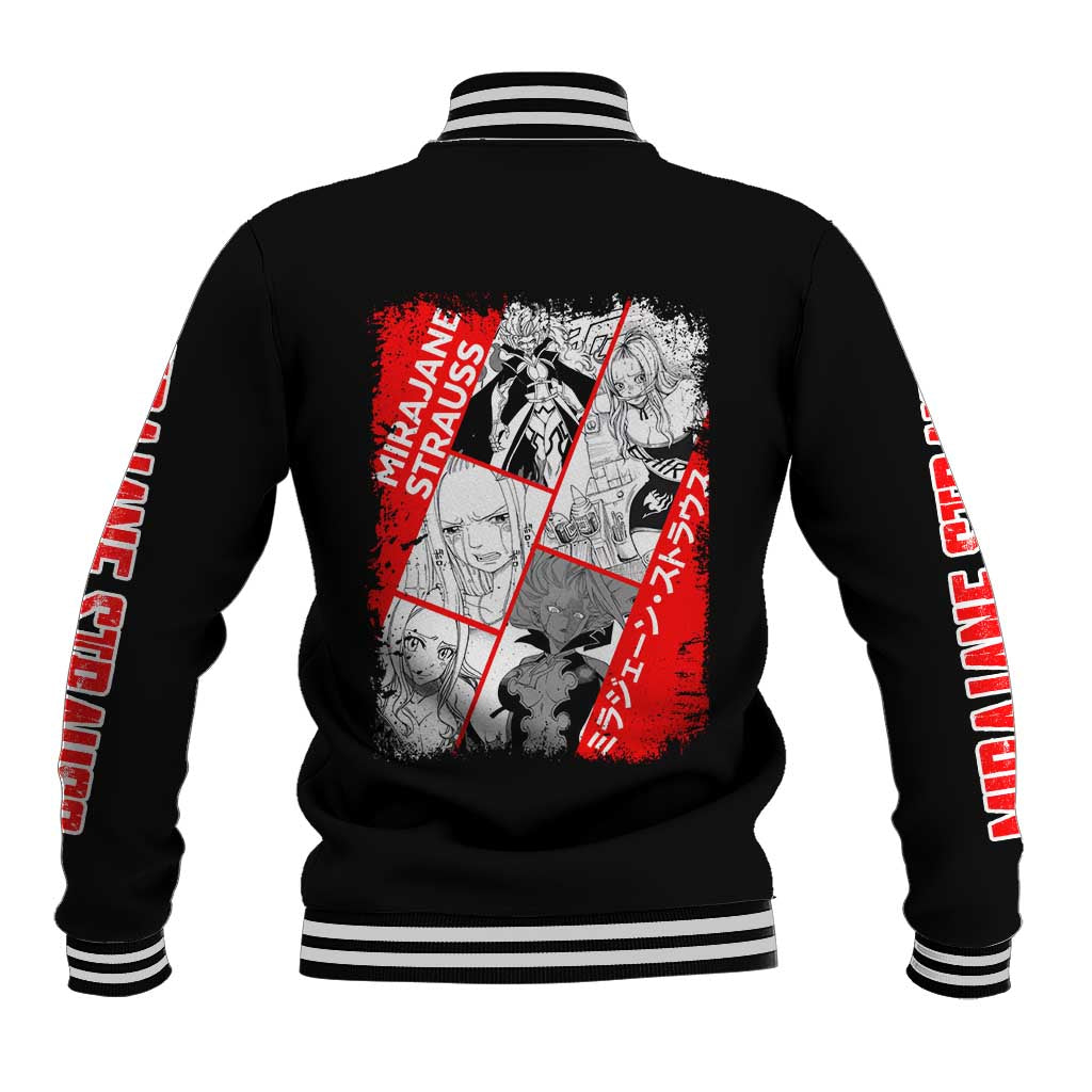Mirajane Strauss - Fairy Tail Baseball Jacket Anime Style