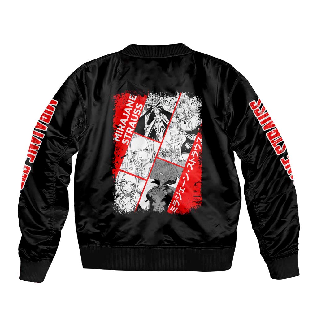 Mirajane Strauss - Fairy Tail Bomber Jacket Anime Style