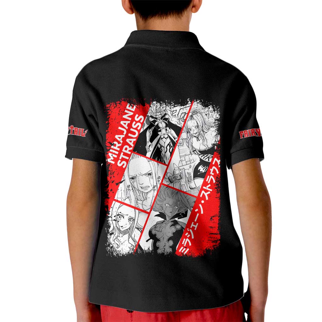 Mirajane Strauss - Fairy Tail Kid Polo Shirt Anime Style