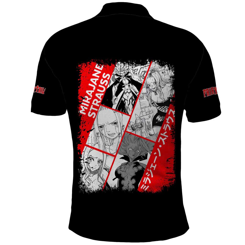 Mirajane Strauss - Fairy Tail Polo Shirt Anime Style