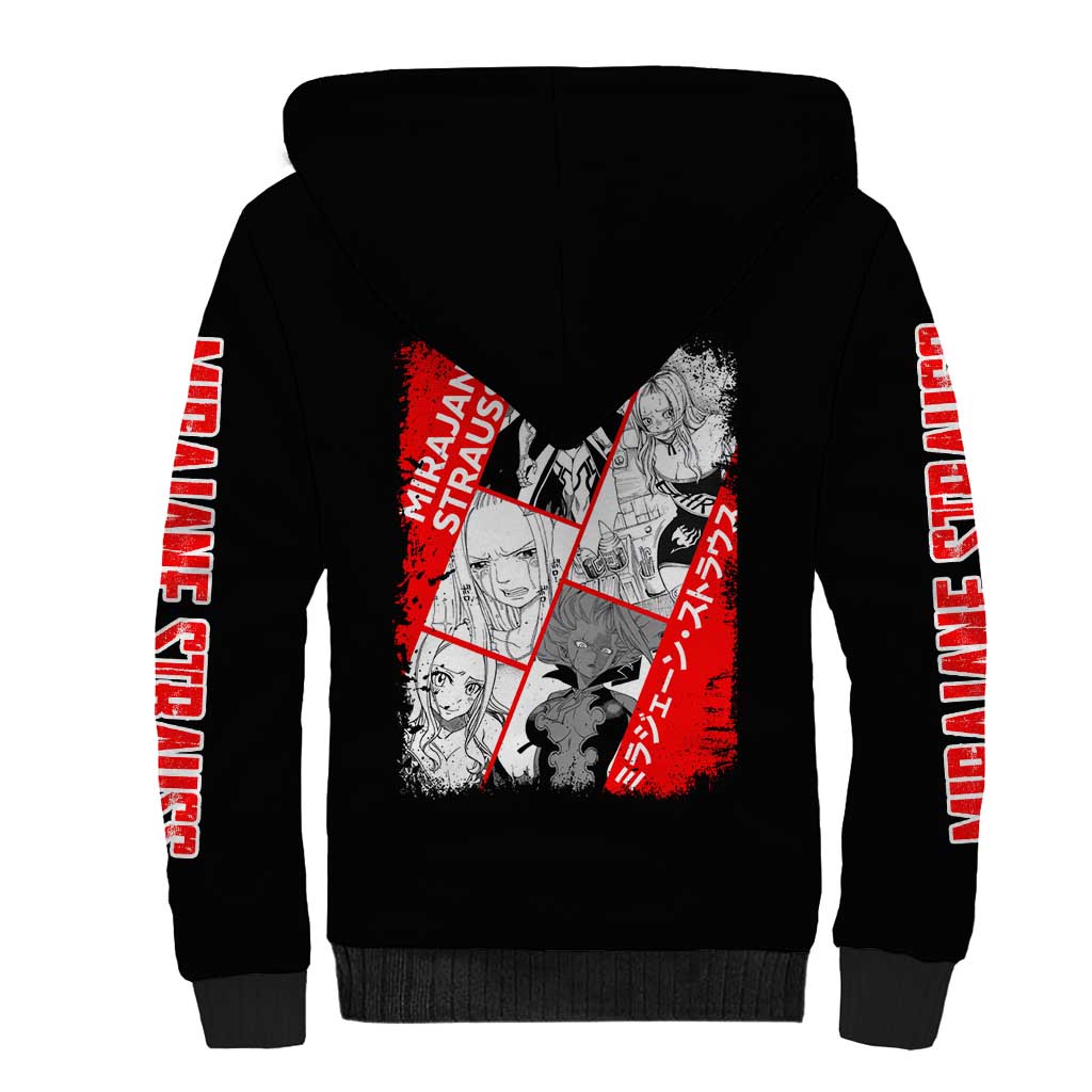 Mirajane Strauss - Fairy Tail Sherpa Hoodie Anime Style