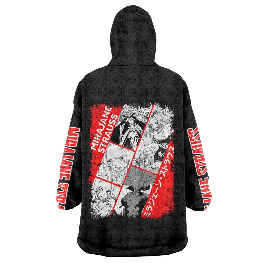 Mirajane Strauss - Fairy Tail Wearable Blanket Hoodie Anime Style