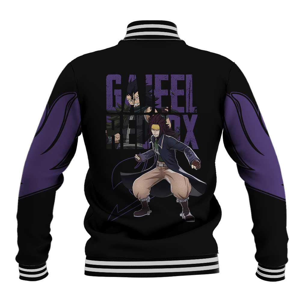 Gajeel Redfox - Fairy Tail Baseball Jacket Anime Style