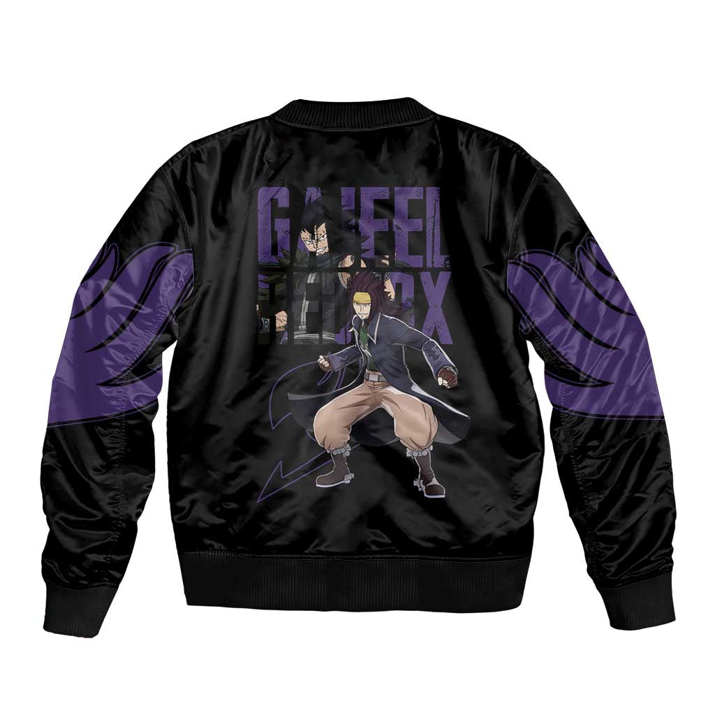 Gajeel Redfox - Fairy Tail Bomber Jacket Anime Style