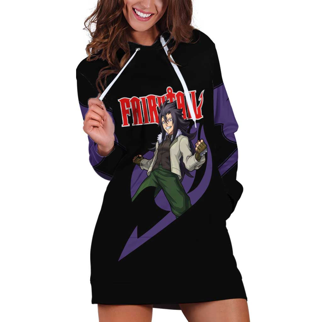 Gajeel Redfox - Fairy Tail Hoodie Dress Anime Style