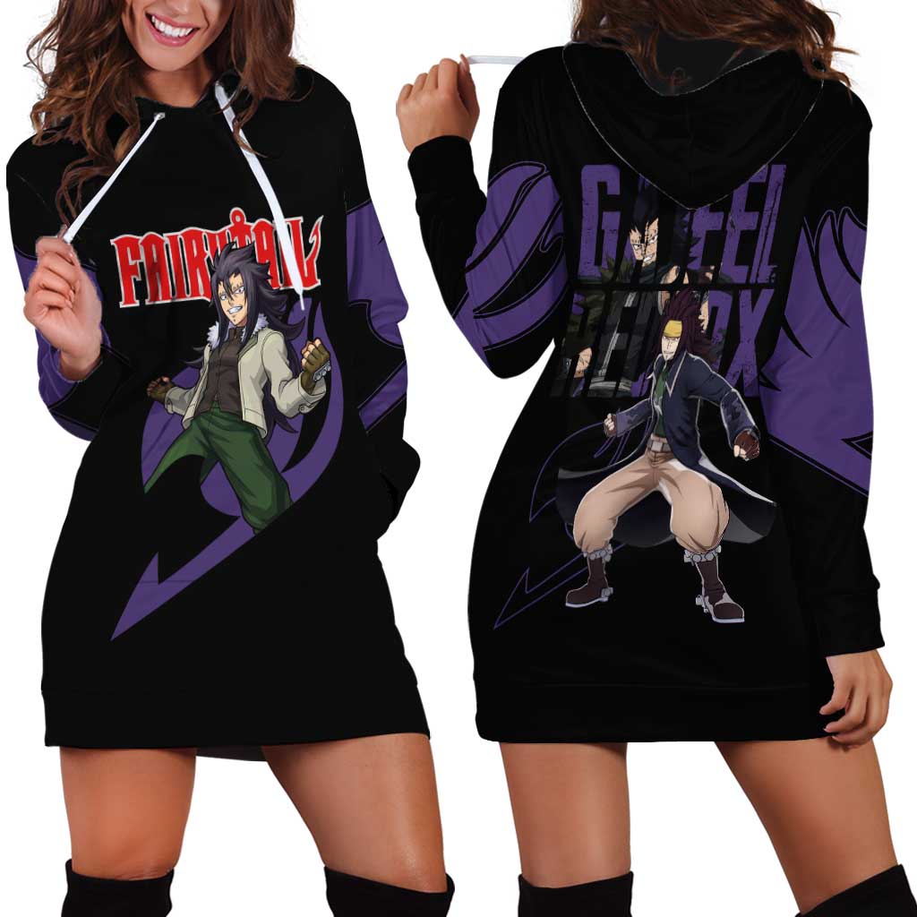 Gajeel Redfox - Fairy Tail Hoodie Dress Anime Style