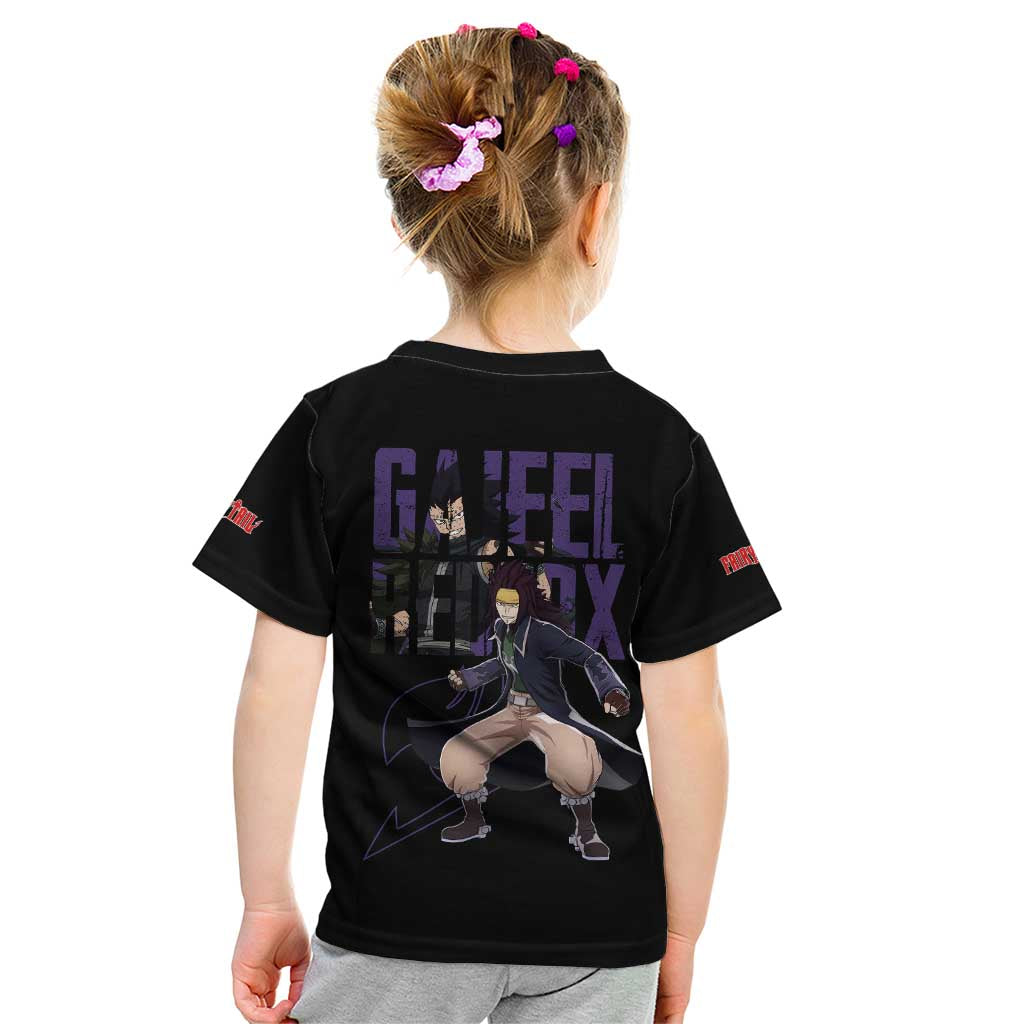 Gajeel Redfox - Fairy Tail Kid T Shirt Anime Style