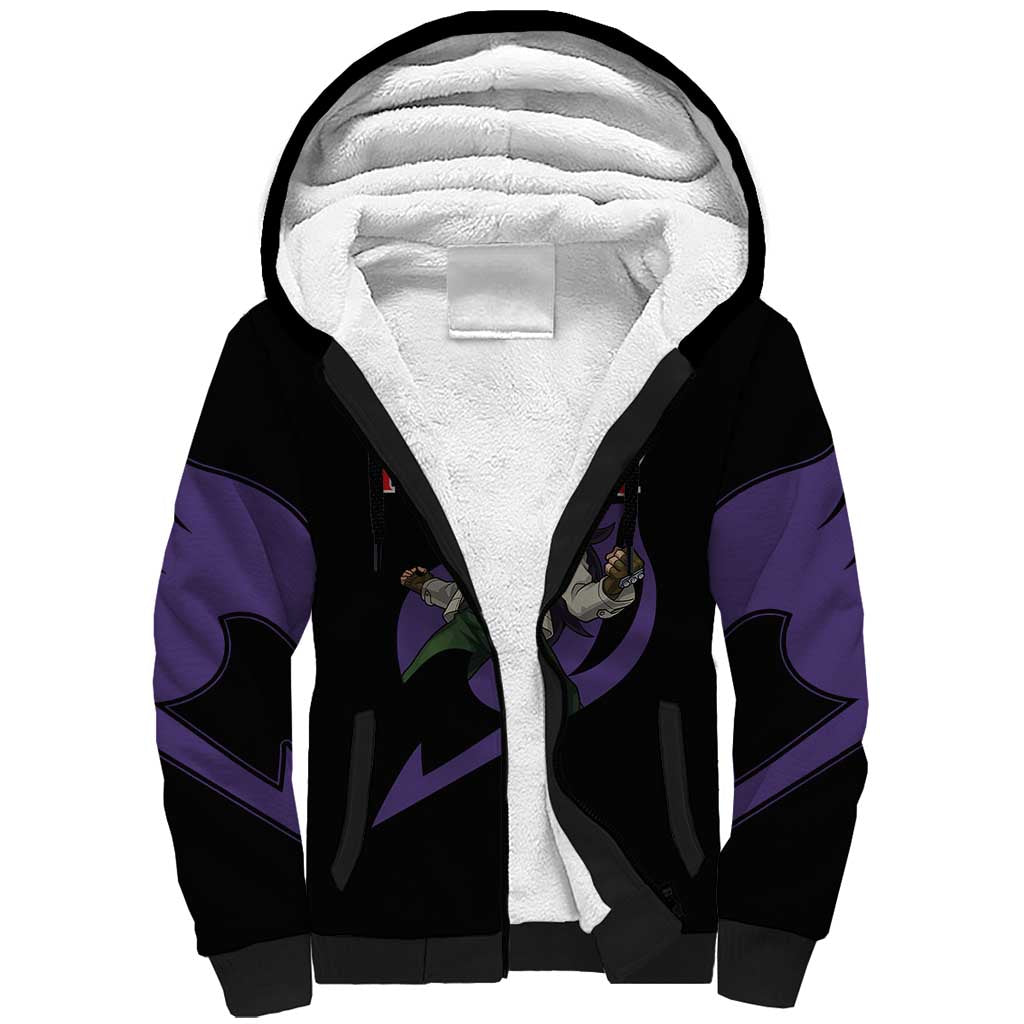 Gajeel Redfox - Fairy Tail Sherpa Hoodie Anime Style