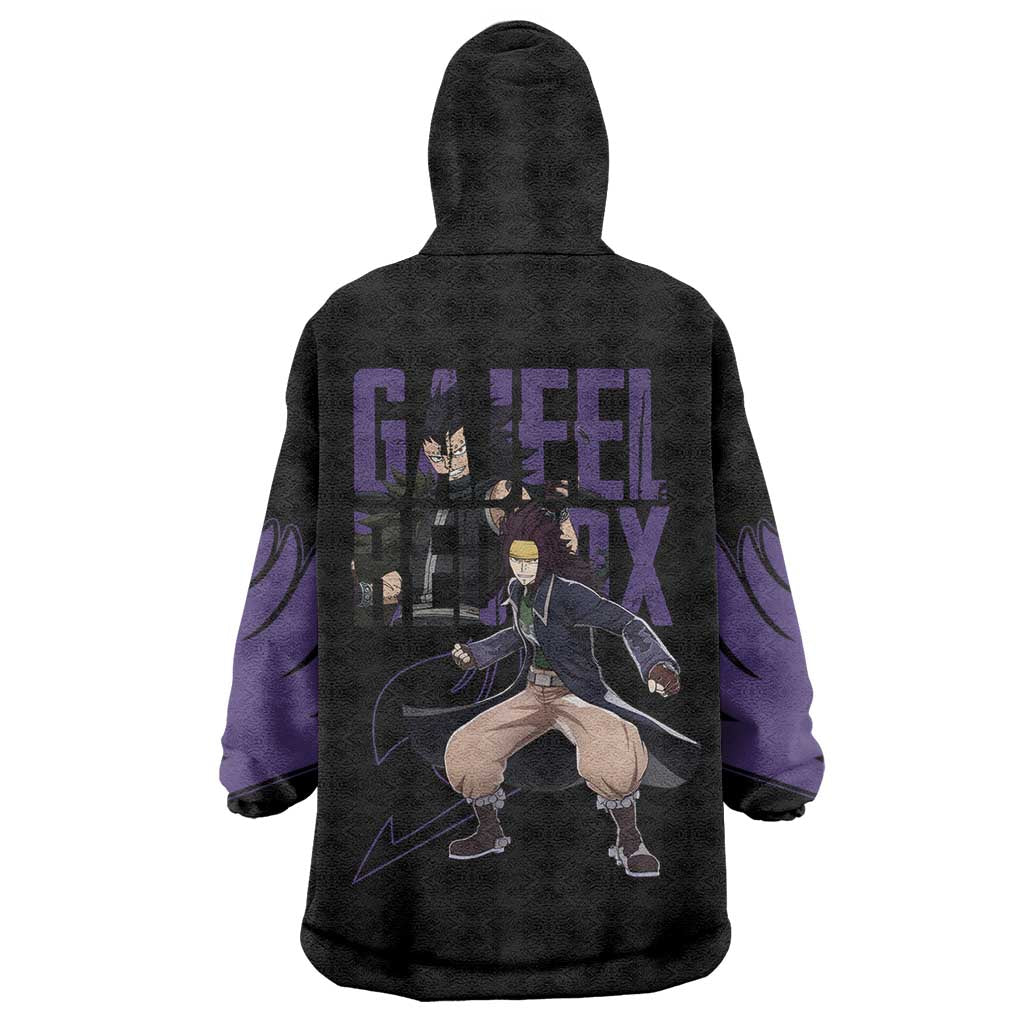 Gajeel Redfox - Fairy Tail Wearable Blanket Hoodie Anime Style