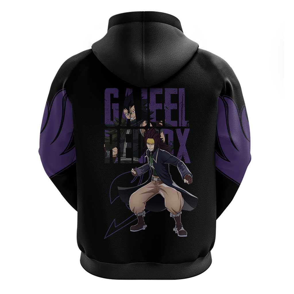 Gajeel Redfox - Fairy Tail Zip Hoodie Anime Style
