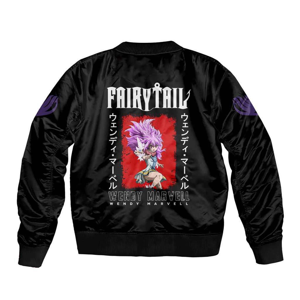 Wendy Marvell - Fairy Tail Bomber Jacket Anime Style