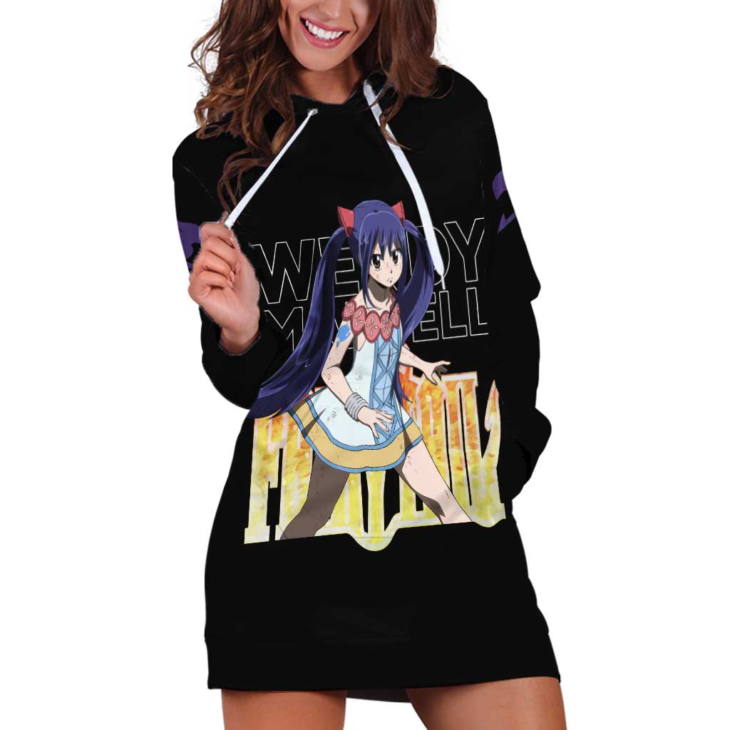 Wendy Marvell - Fairy Tail Hoodie Dress Anime Style