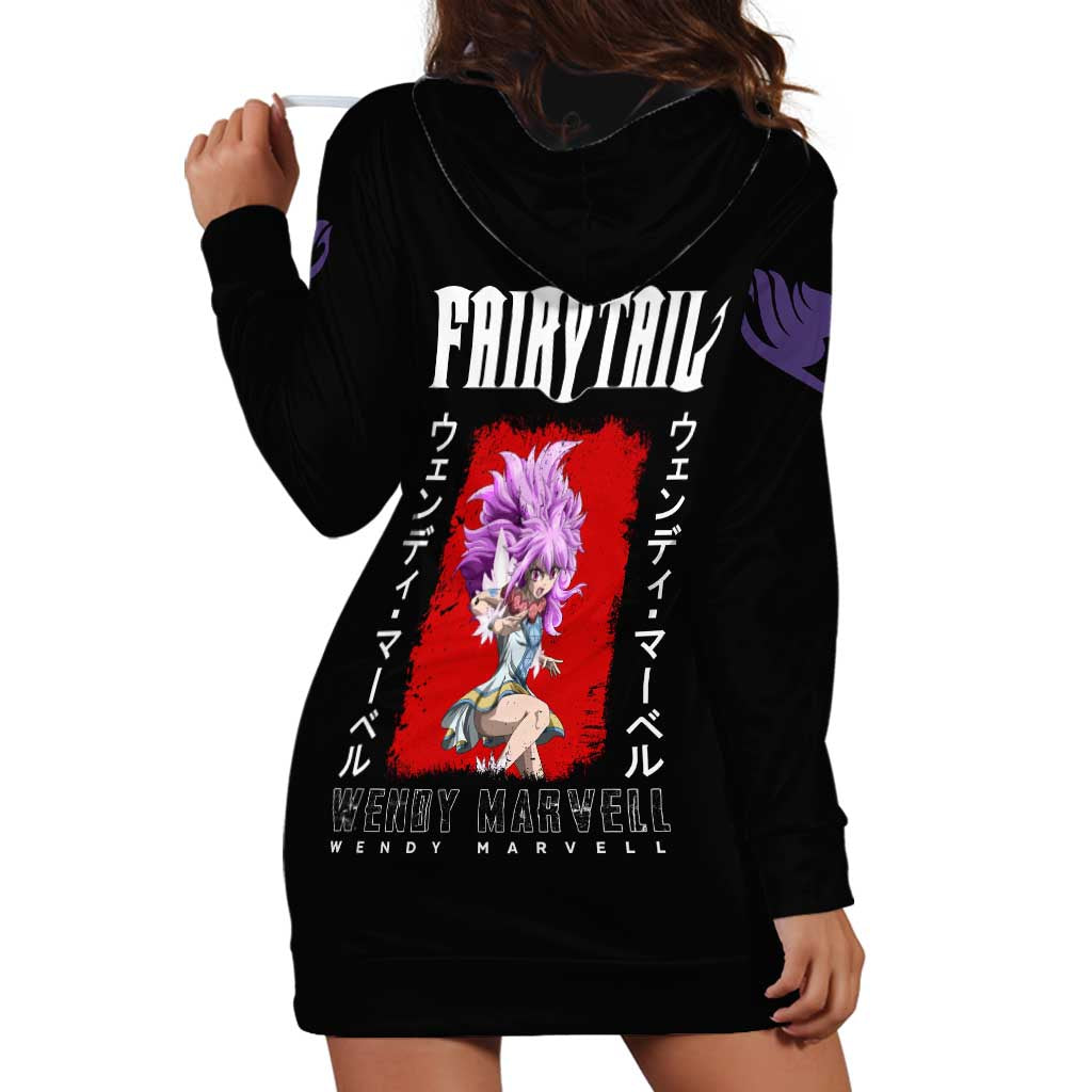 Wendy Marvell - Fairy Tail Hoodie Dress Anime Style