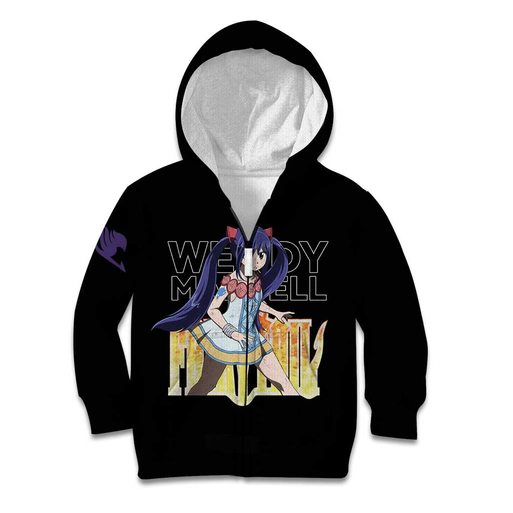 Wendy Marvell - Fairy Tail Kid Hoodie Anime Style