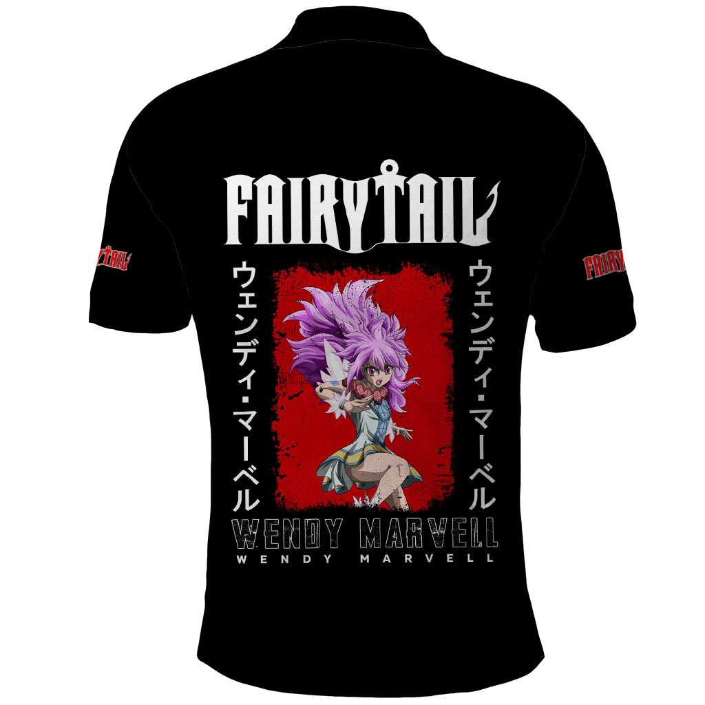 Wendy Marvell - Fairy Tail Polo Shirt Anime Style