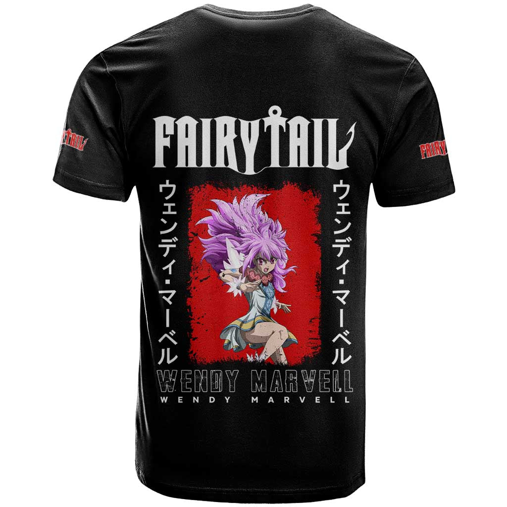 Wendy Marvell - Fairy Tail T Shirt Anime Style