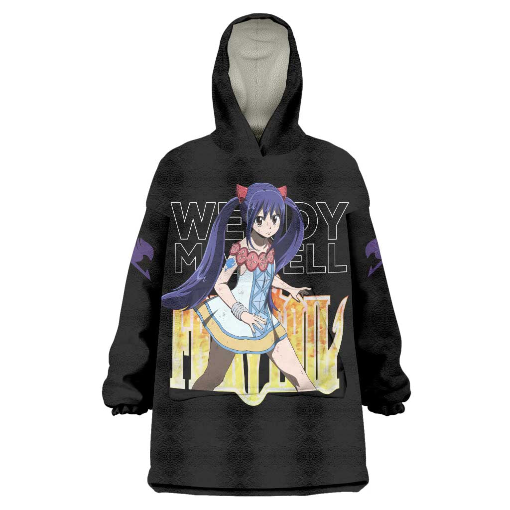 Wendy Marvell - Fairy Tail Wearable Blanket Hoodie Anime Style