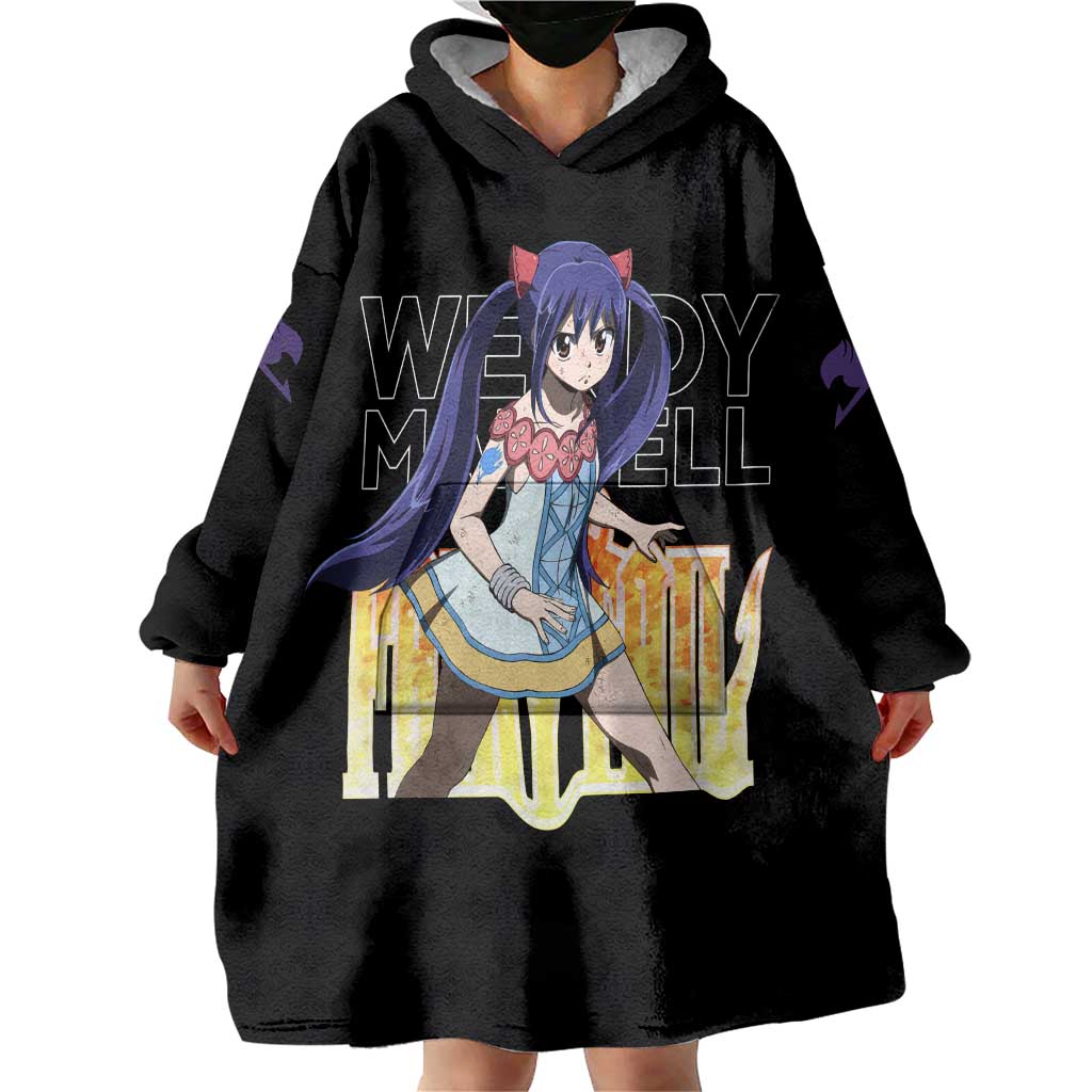 Wendy Marvell - Fairy Tail Wearable Blanket Hoodie Anime Style
