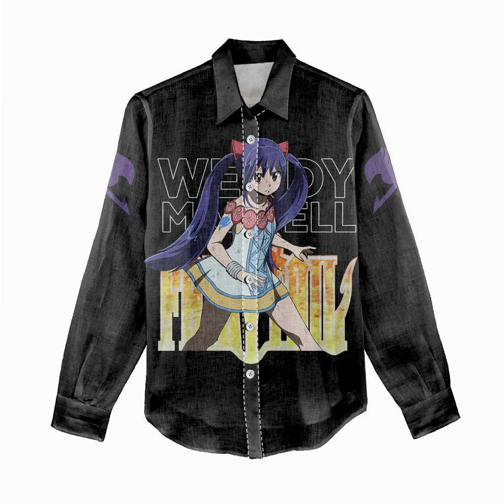 Wendy Marvell - Fairy Tail Women Casual Shirt Anime Style
