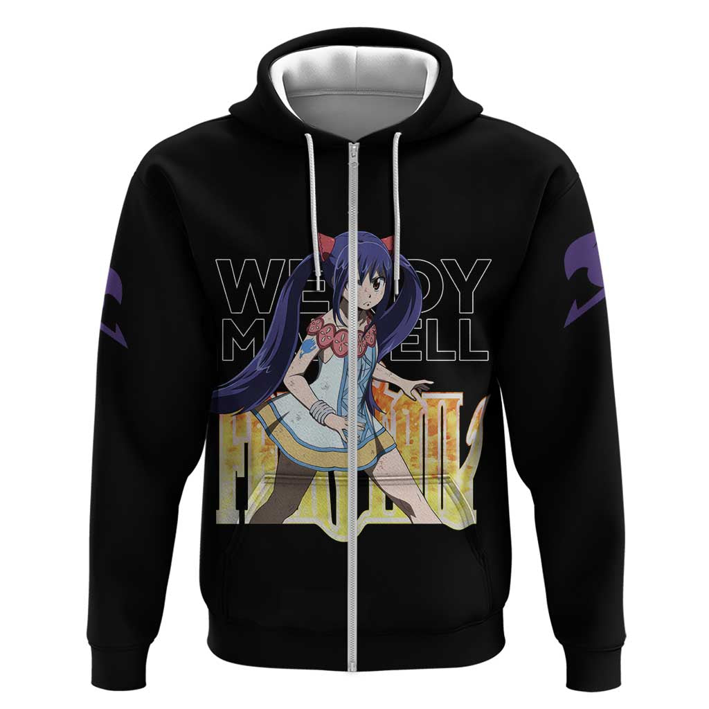 Wendy Marvell - Fairy Tail Zip Hoodie Anime Style