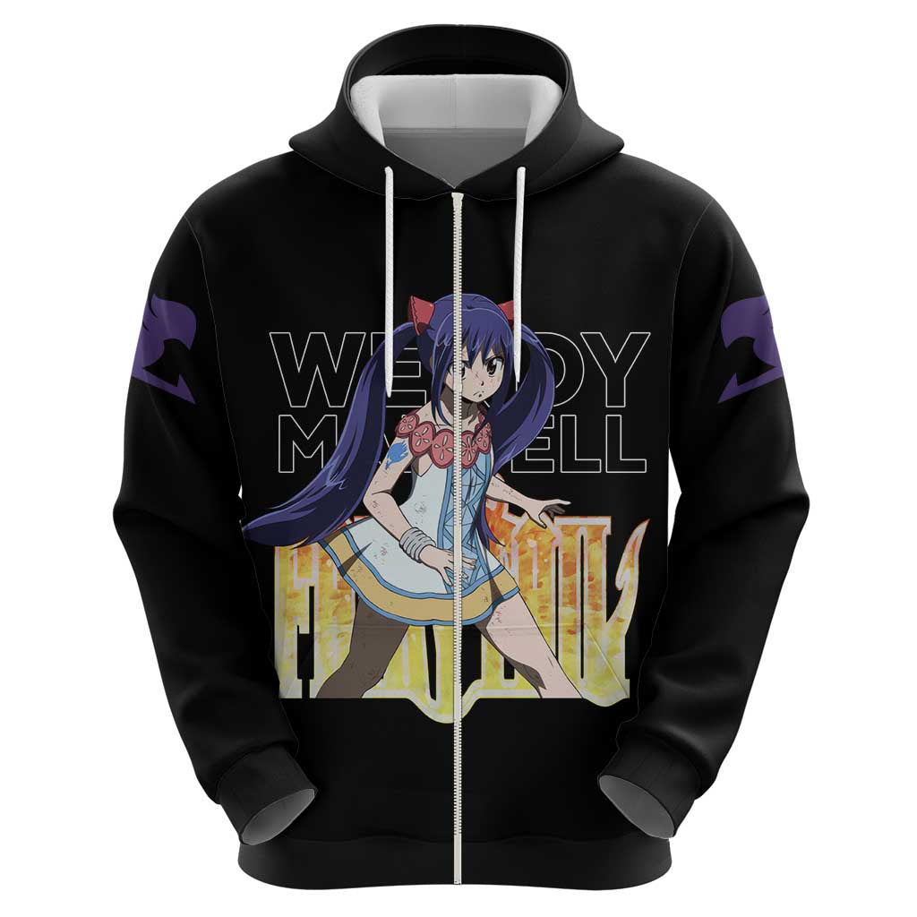 Wendy Marvell - Fairy Tail Zip Hoodie Anime Style
