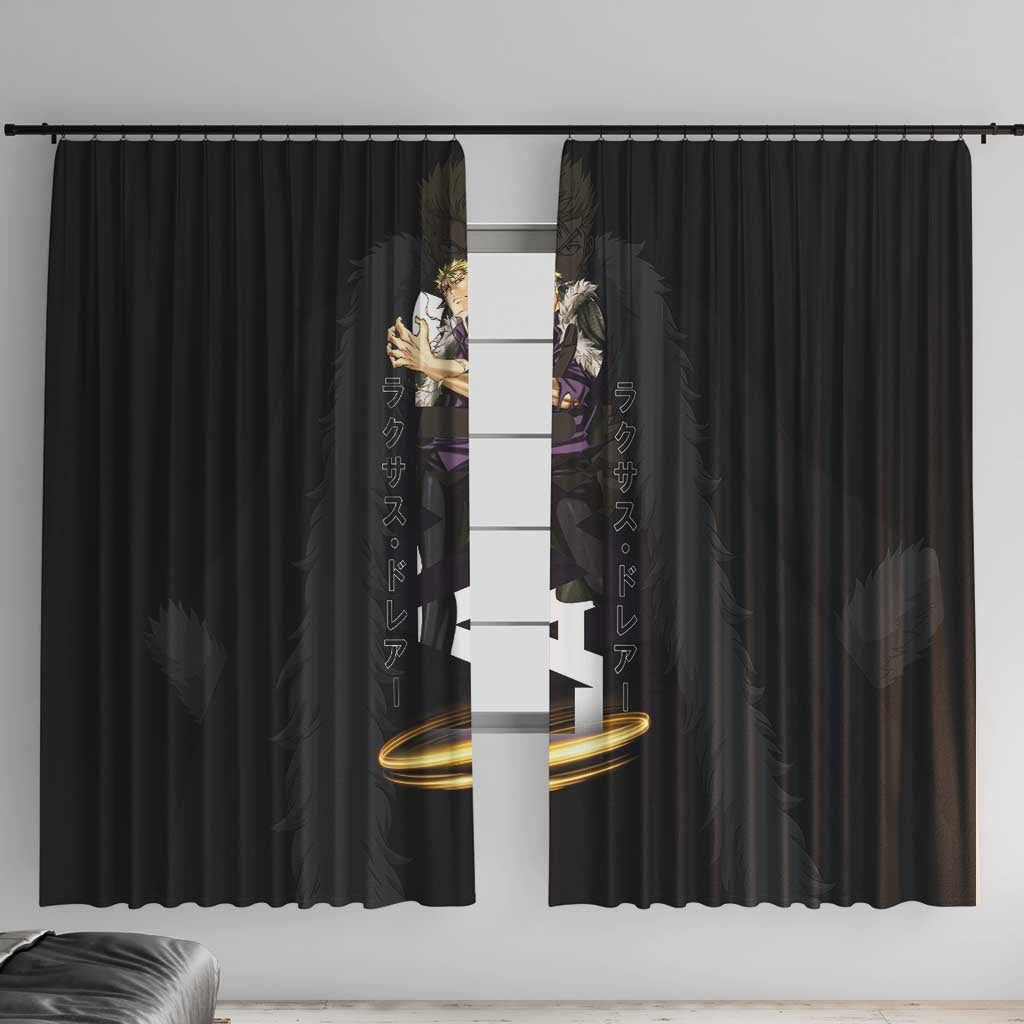 Laxus Dreyar - Fairy Tail Window Curtain Anime Style