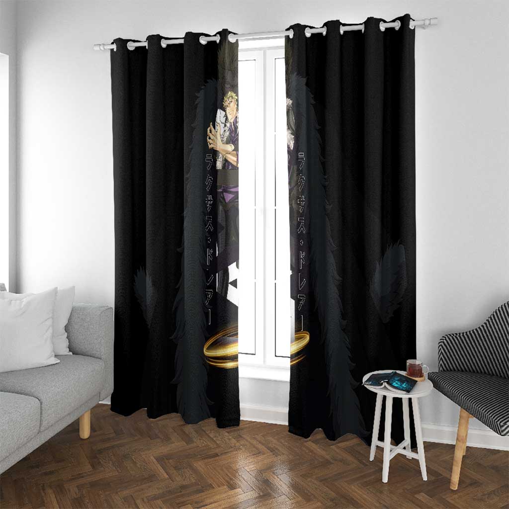 Laxus Dreyar - Fairy Tail Window Curtain Anime Style