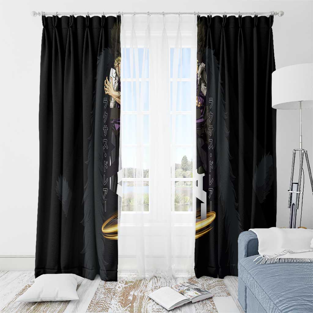 Laxus Dreyar - Fairy Tail Window Curtain Anime Style