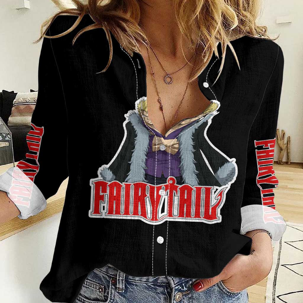 Laxus Dreyar - Fairy Tail Women Casual Shirt Anime Style