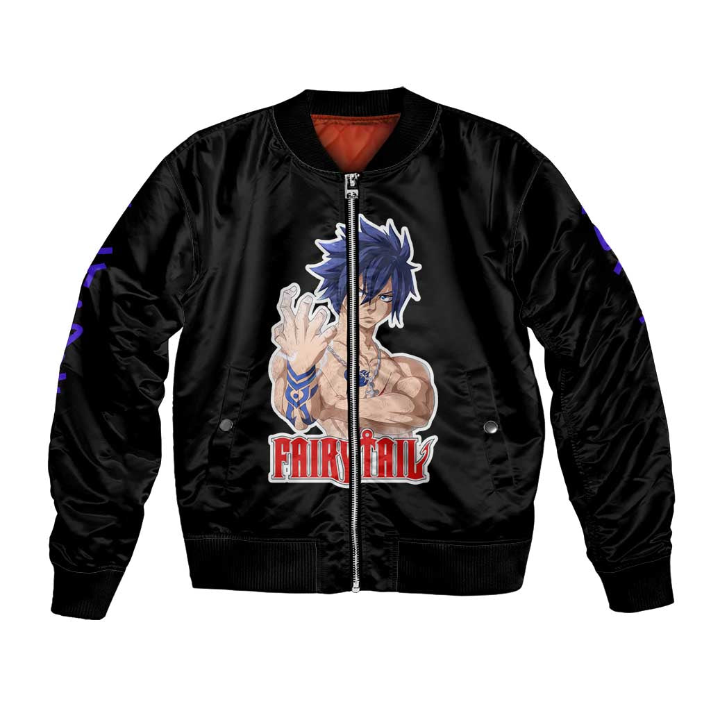 Gray Fullbuster - Fairy Tail Bomber Jacket Anime Style