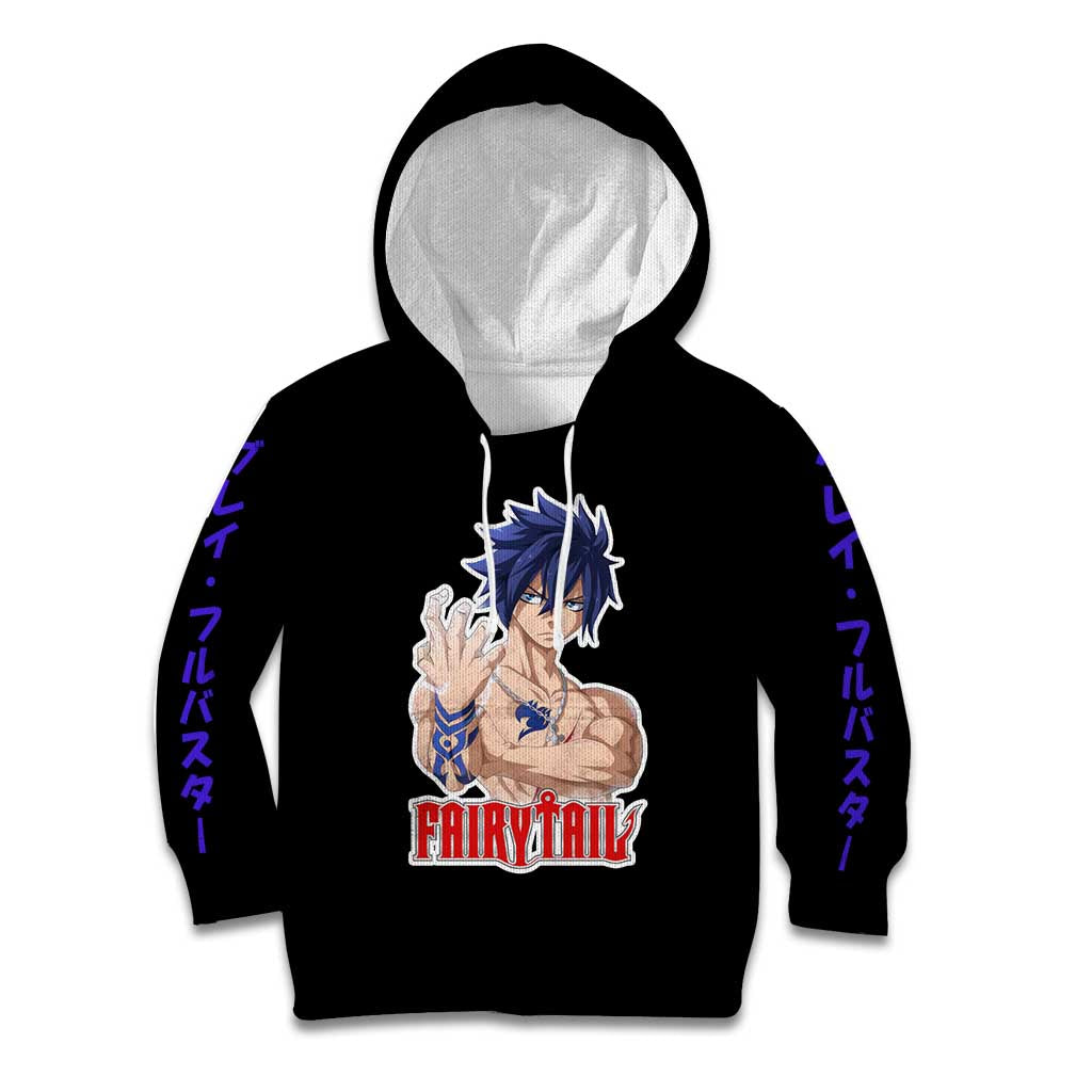 Gray Fullbuster - Fairy Tail Kid Hoodie Anime Style