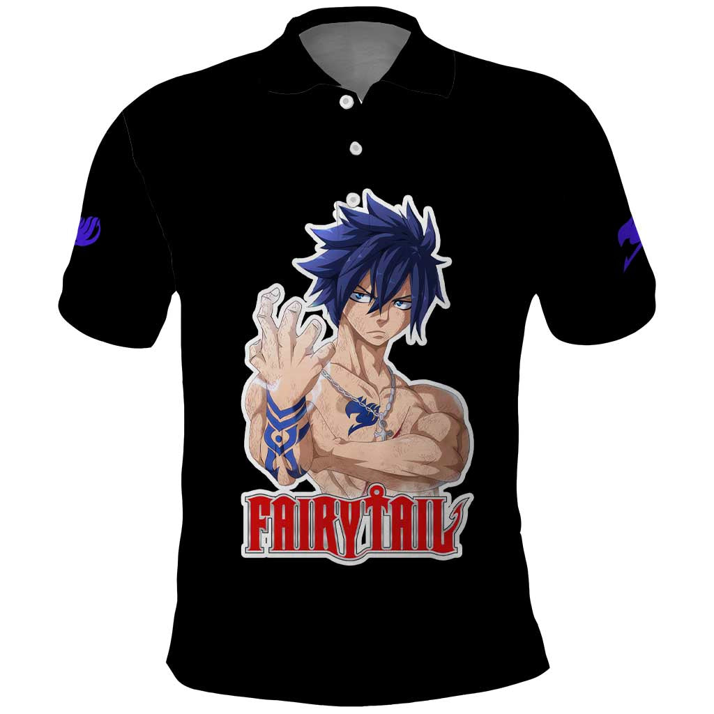 Gray Fullbuster - Fairy Tail Polo Shirt Anime Style