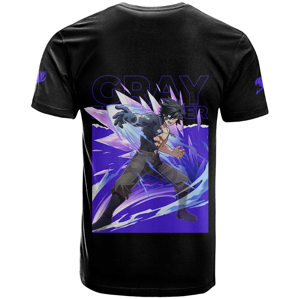 Gray Fullbuster - Fairy Tail T Shirt Anime Style