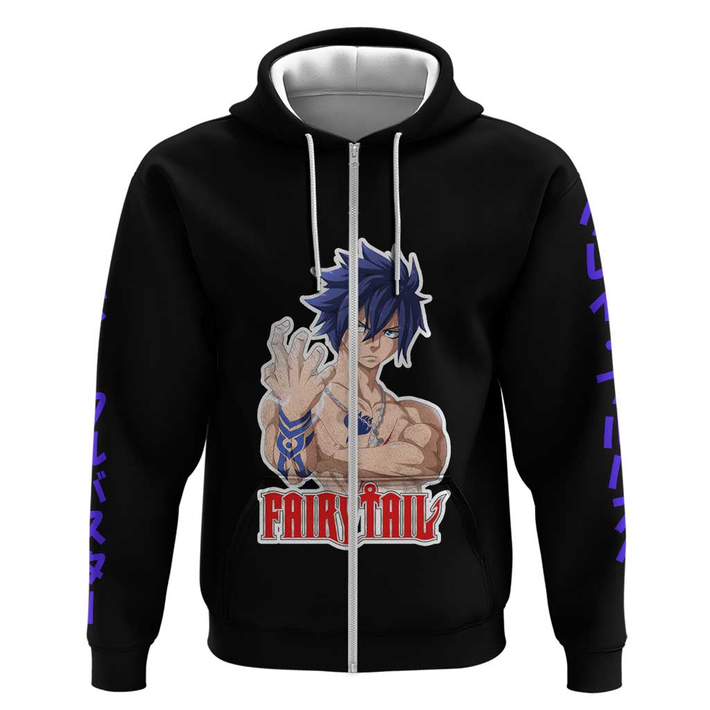 Gray Fullbuster - Fairy Tail Zip Hoodie Anime Style