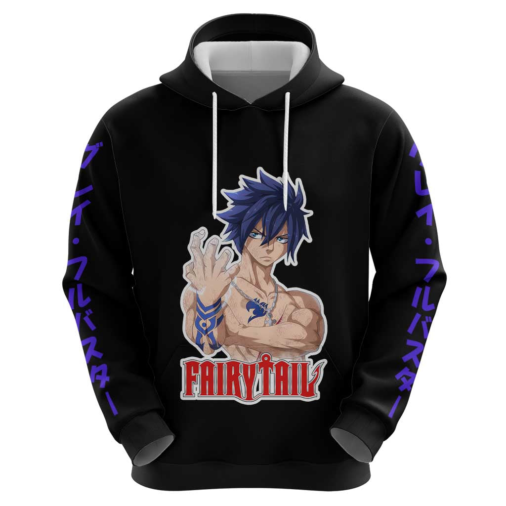 Gray Fullbuster - Fairy Tail Zip Hoodie Anime Style