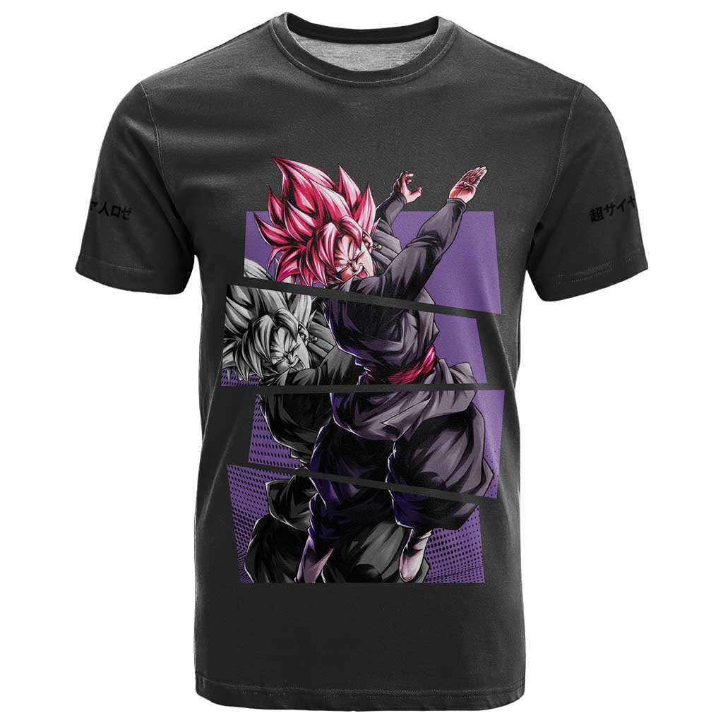 Goku Black Rose - Dragon Ball T Shirt Anime Style