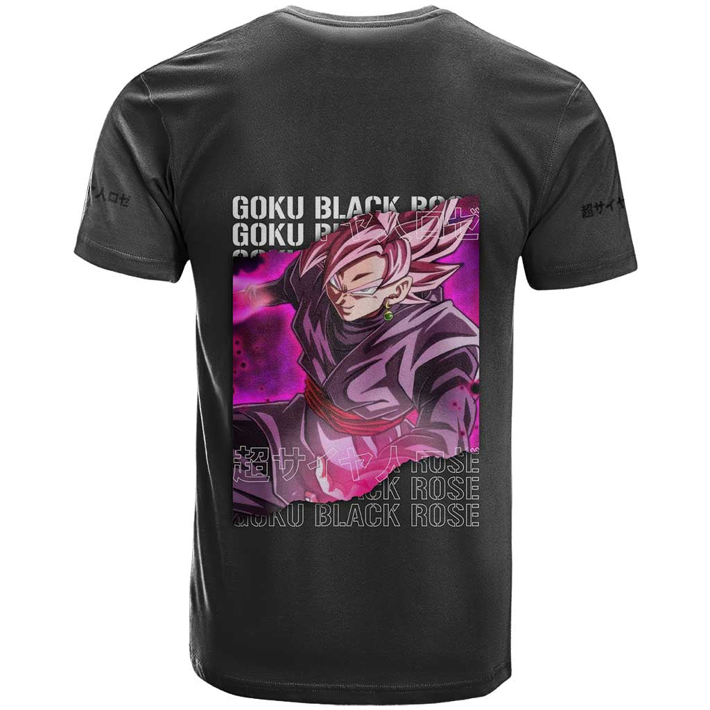 Goku Black Rose - Dragon Ball T Shirt Anime Style