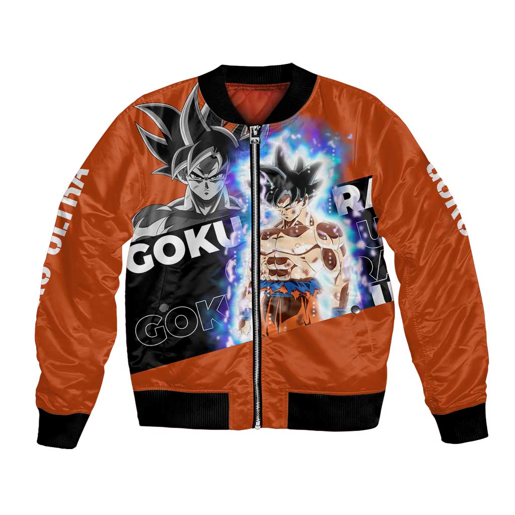Goku Ultra - Dragon Ball Bomber Jacket Anime Style