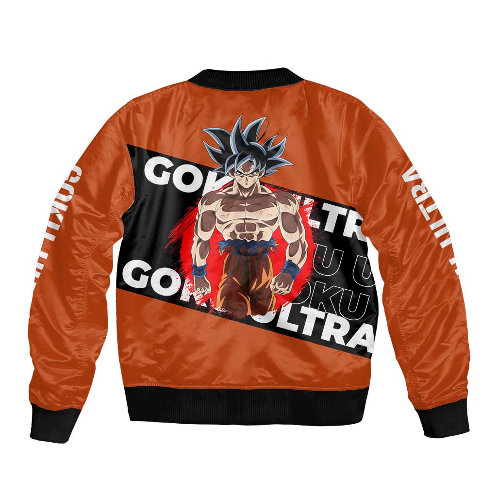 Goku Ultra - Dragon Ball Bomber Jacket Anime Style