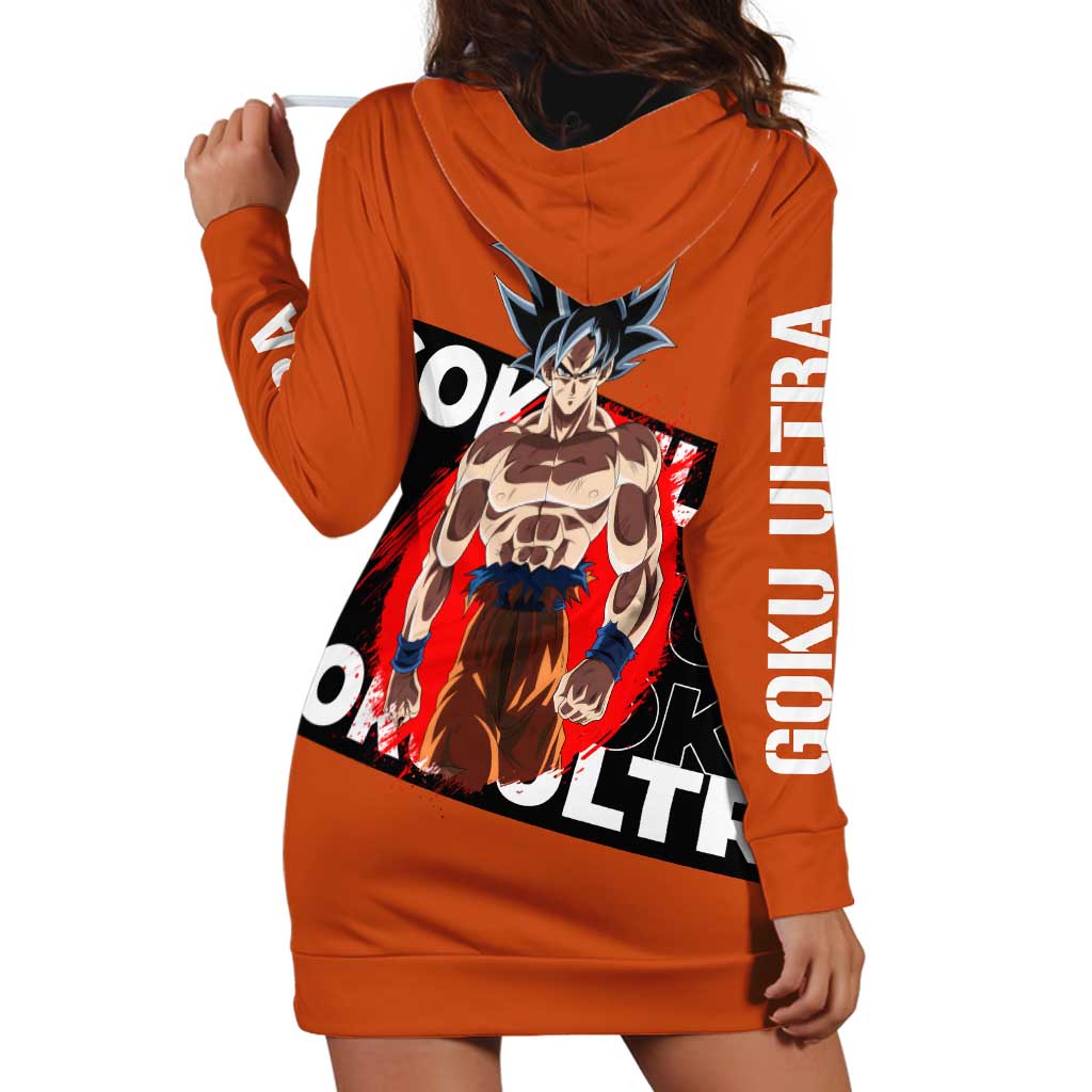 Goku Ultra - Dragon Ball Hoodie Dress Anime Style
