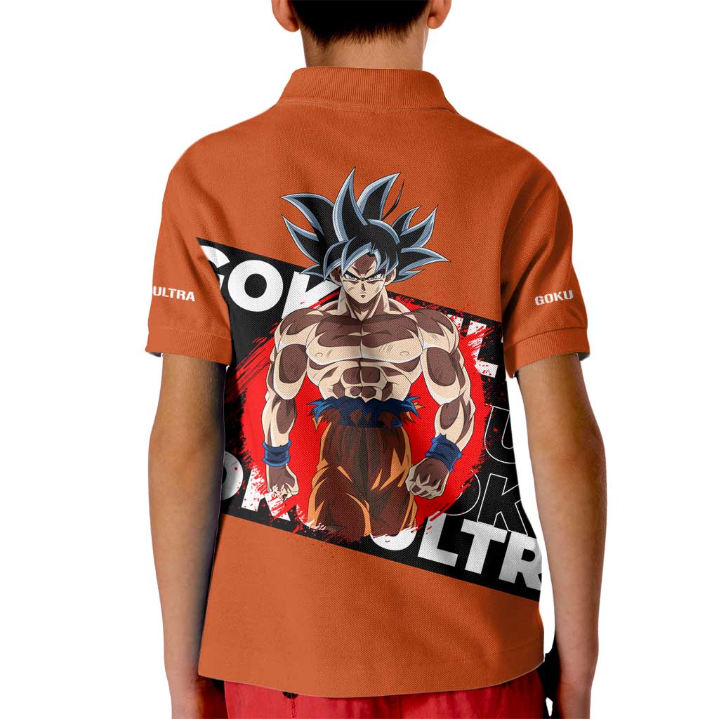 Goku Ultra - Dragon Ball Kid Polo Shirt Anime Style