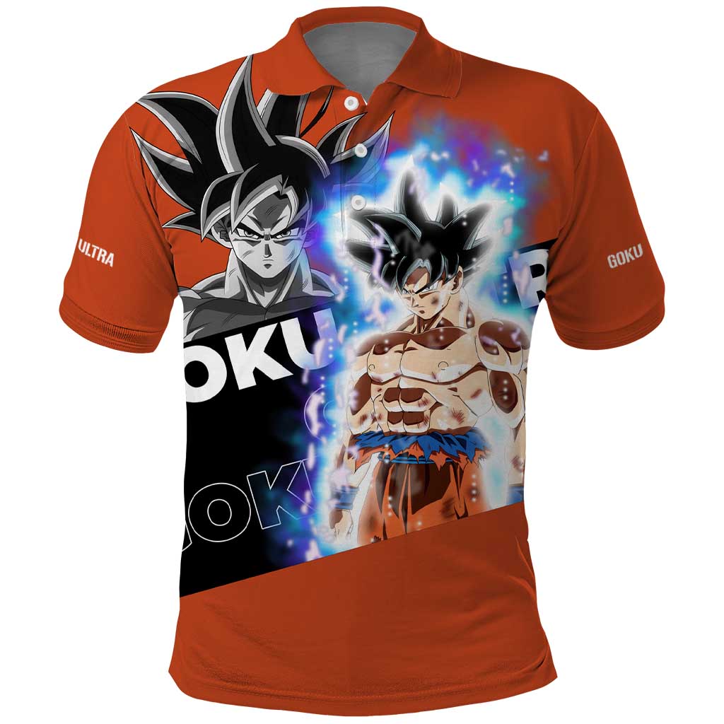 Goku Ultra - Dragon Ball Polo Shirt Anime Style