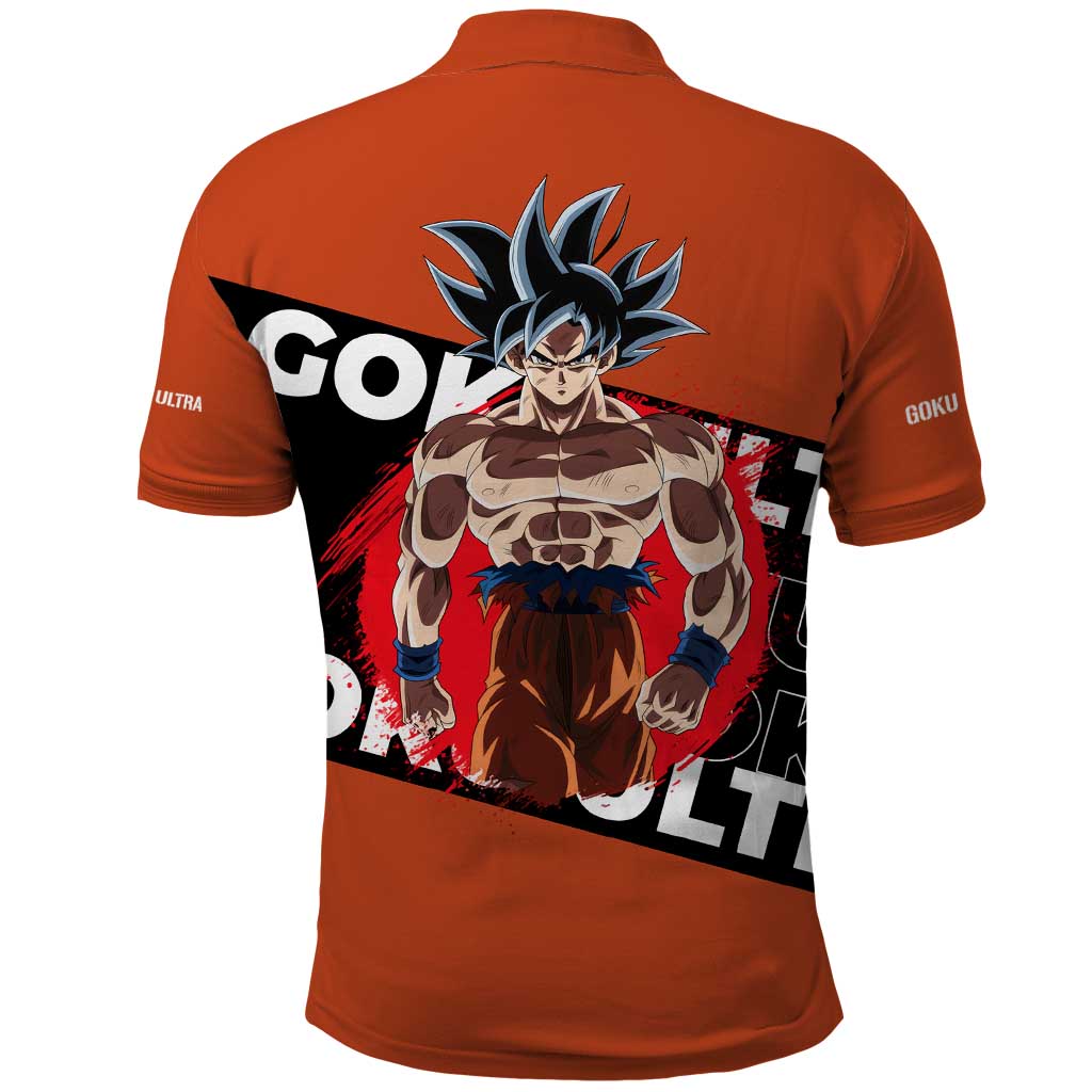 Goku Ultra - Dragon Ball Polo Shirt Anime Style