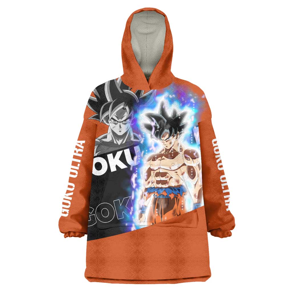 Goku Ultra - Dragon Ball Wearable Blanket Hoodie Anime Style
